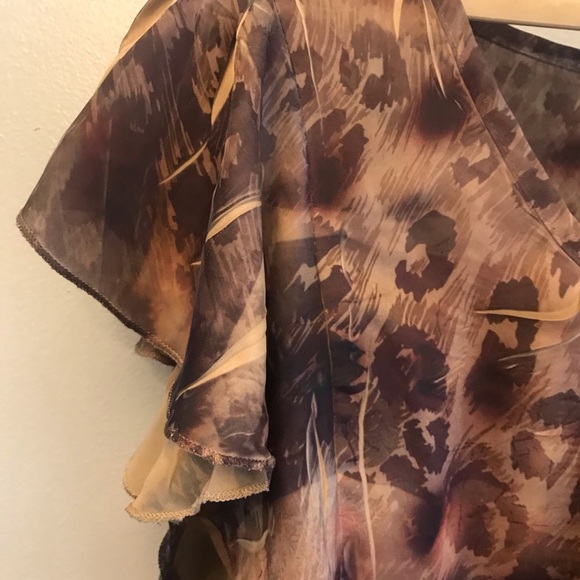 Covington leopard print blouse - Picture 3 of 8